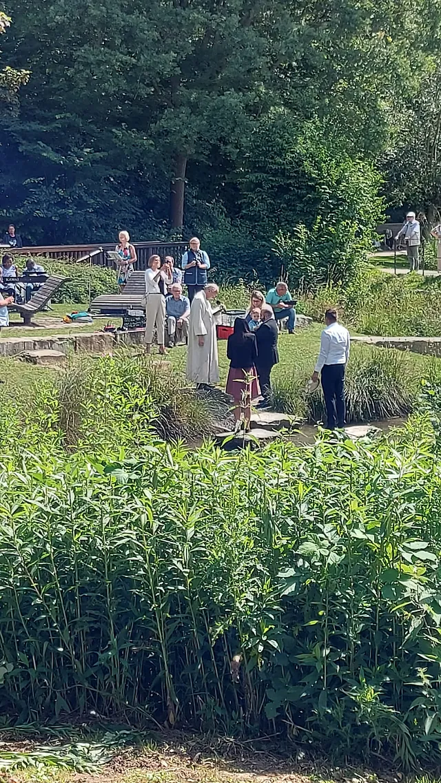 Foto von Insel auf Taufgruppe