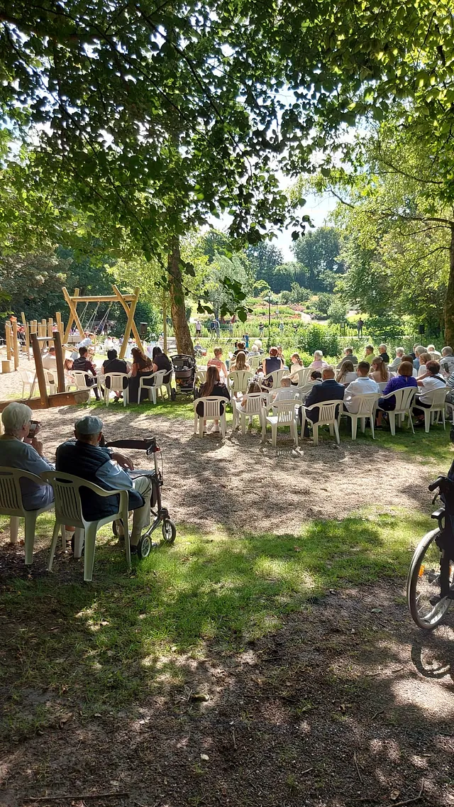 Foto: Übersicht auf Besucher