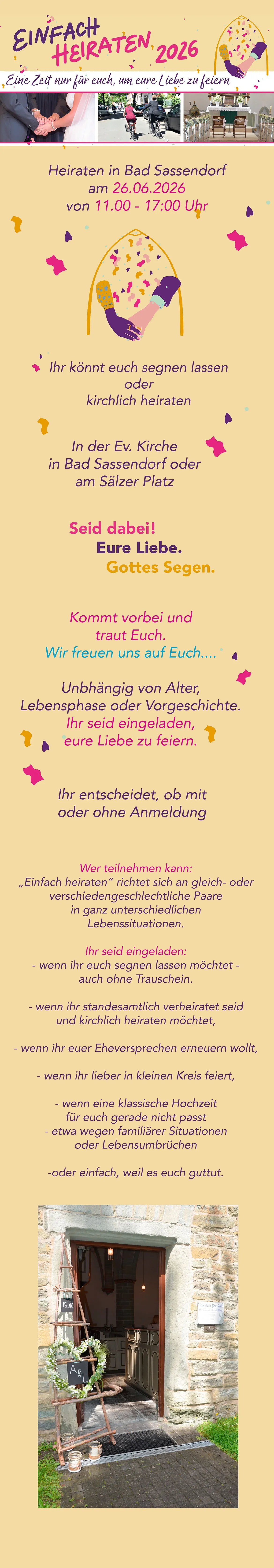 Inhalt des Plaktes wird erklärt auf HOME