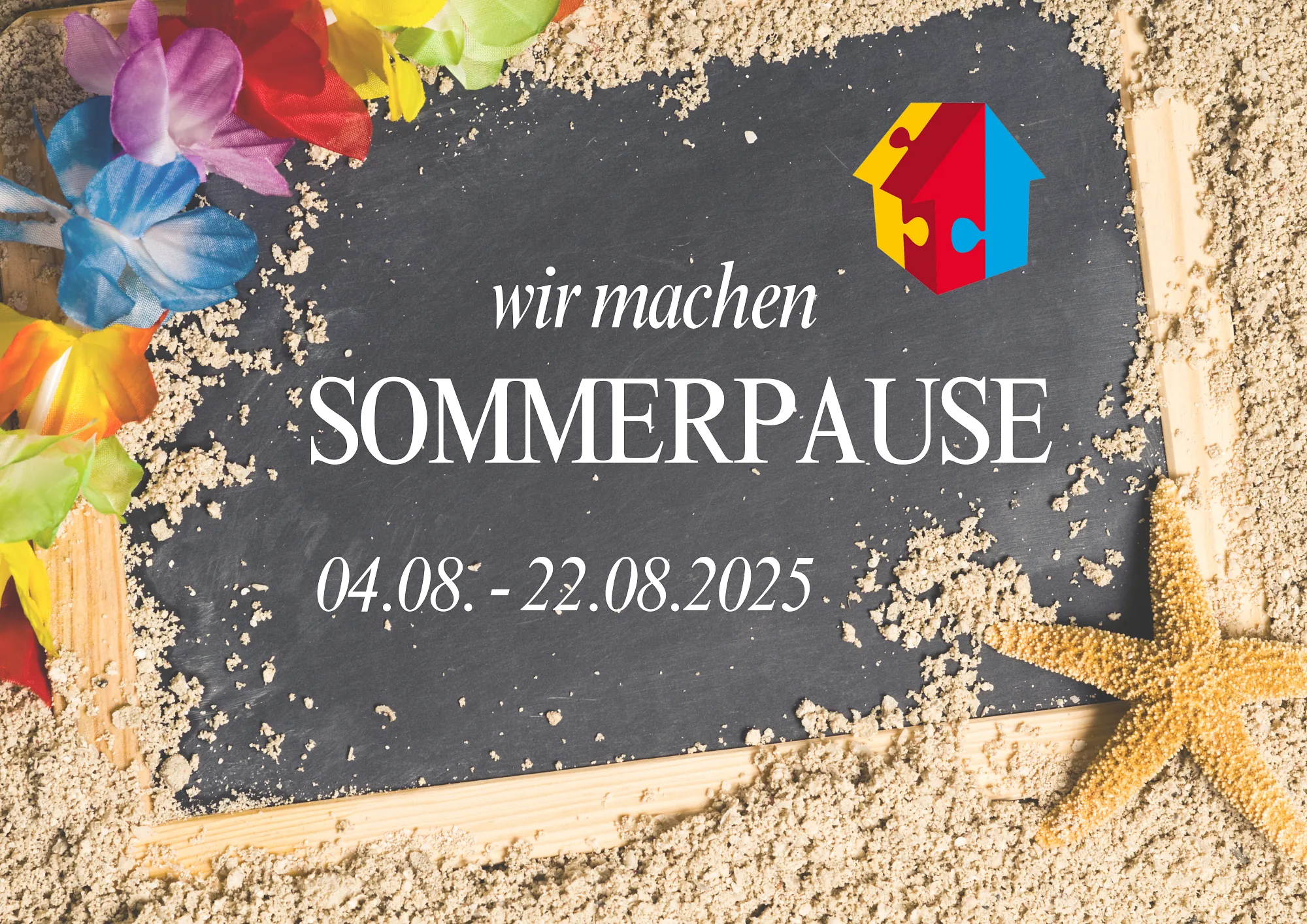 Sommerpause vom 04.08. - 22.08.2025