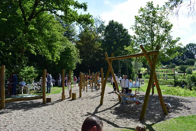 Foto: Blick über Spielplatz