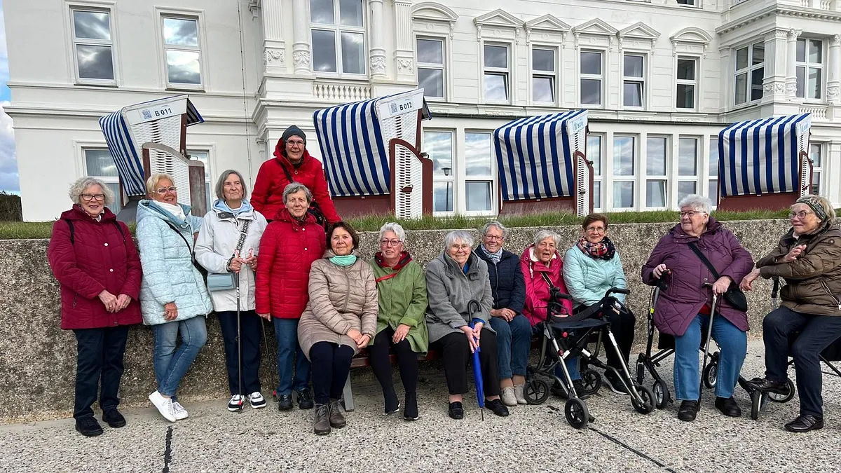Gruppenfoto vor dem Weißen Haus